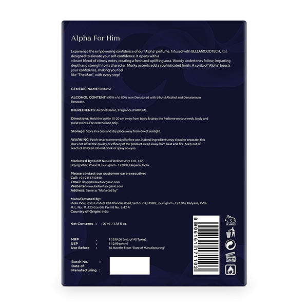 Alpha (Him) - 100ml - Image 8 - Indicrest