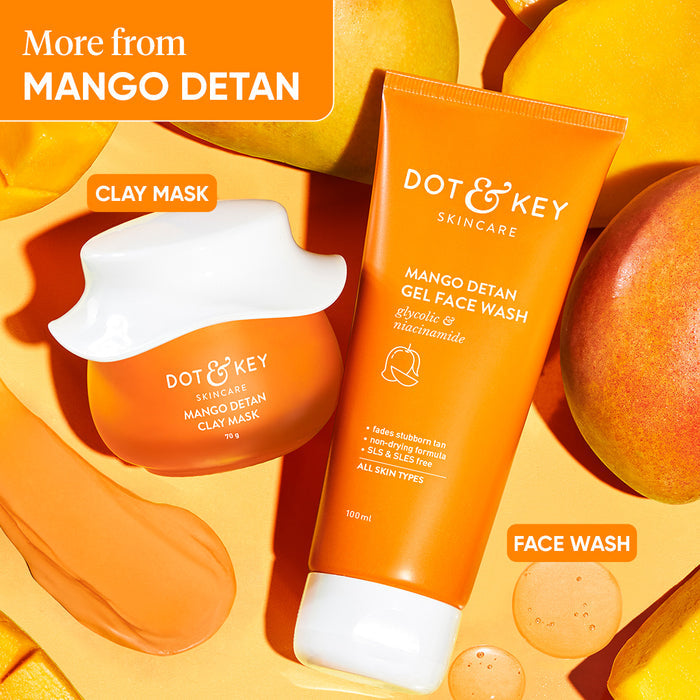 Dot & Key Mango Detan Clay Mask, 70g