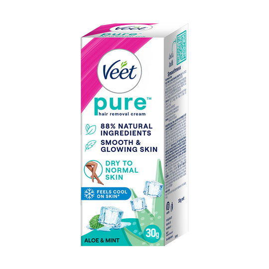Veet Pure Hair Removal Cream For Women For Dry To Normal Skin, 30g Buy at Indicrest