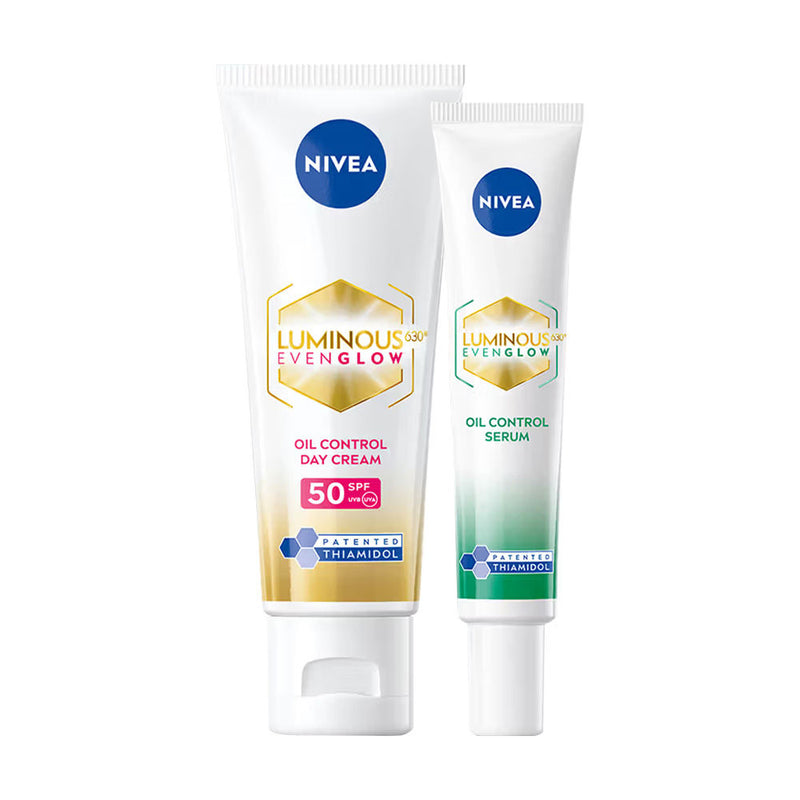 Nivea Luminous Serum + Day Cream Even Glow - Daily Essentials Combo, 2 pieces Buy at Indicrest