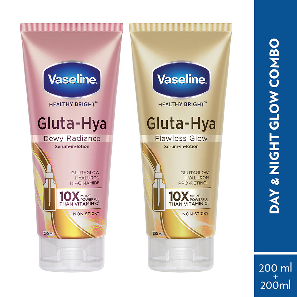 Vaseline Gluta Hya Glow Combo, 2 pieces Buy at Indicrest