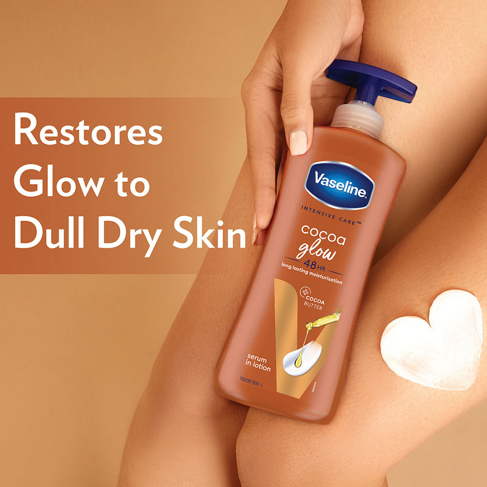Vaseline Coco Glow Body Lotion 400ml & Body Butter, 180ml Combo, 2 pieces Buy at Indicrest Image 2