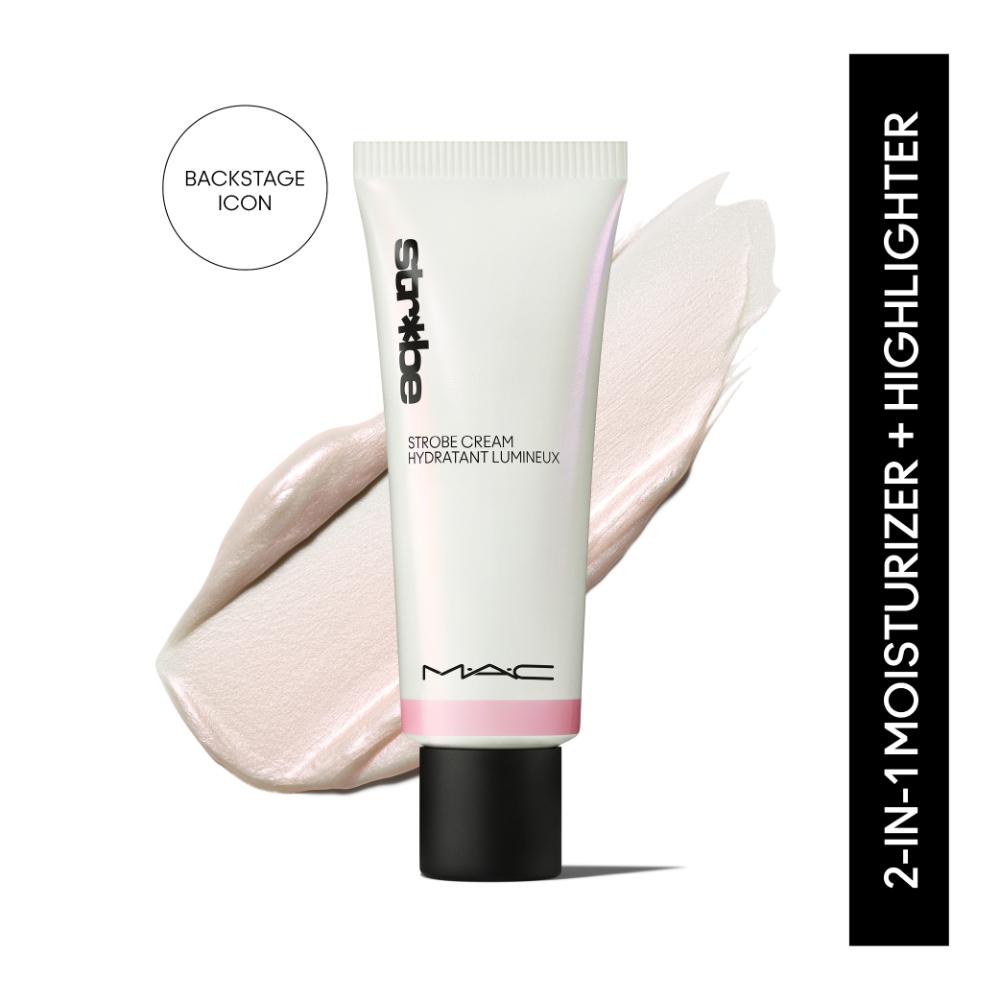 M.A.C Strobe Cream - Pinklite | Illuminating Moisturizer & Liquid Highlighter, 50ml, Buy from Indicrest