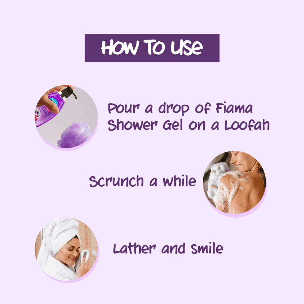 Fiama Shower Gel Blackcurrant & Bearberry Body Wash With Skin Conditioners For Radiant Glow, 895ml Buy at Indicrest Image 3