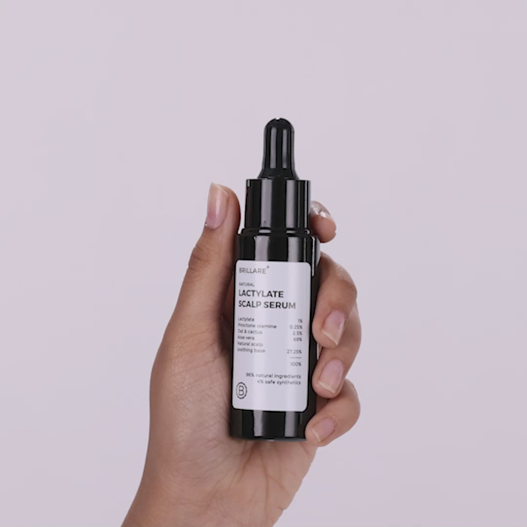 Brillare Lactylate & Piroctone Olamine Scalp Serum for Dandruff Control, 30ml - Image 8 - Buy from Indicrest