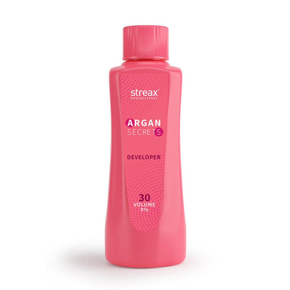 Streax Professional Developer 30 Volume 9% For Hair Color With Argan Secrets Colourant, 250ml Buy at Indicrest Image 6