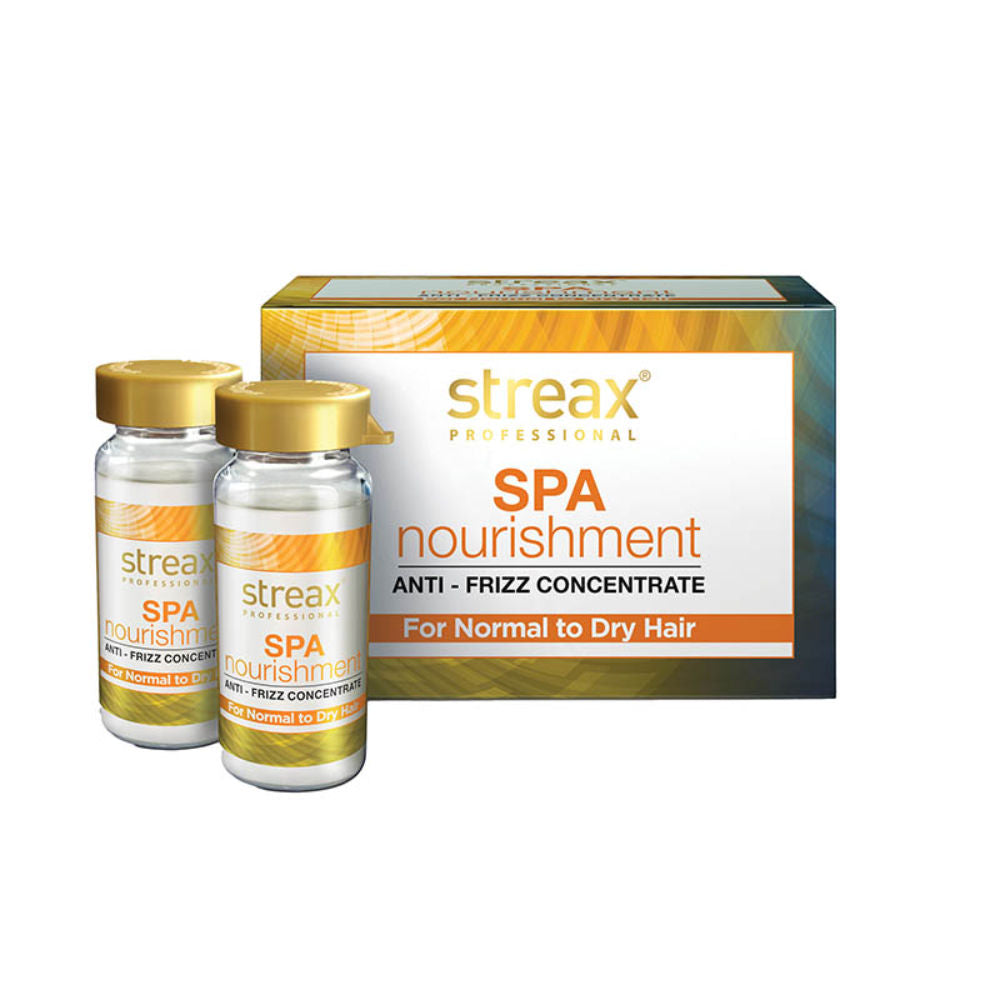 Streax Professional Spa Nourishment Anti-Frizz Concentrate, For Normal to Dry Hair, 60ml Buy at Indicrest Image 9