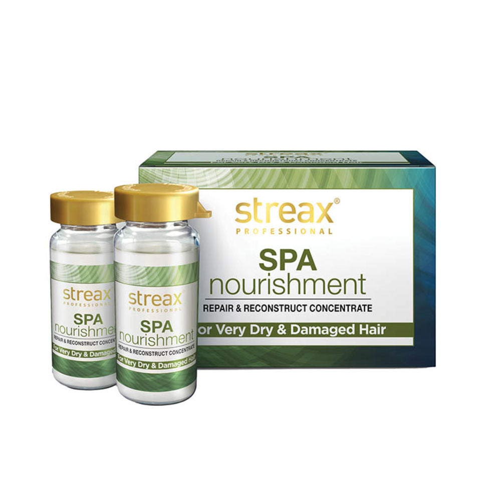 Streax Professional Spa Nourishment Repair & reconstruct Concentrate, For Dry Damaged Hair, 60ml Buy at Indicrest Image 9