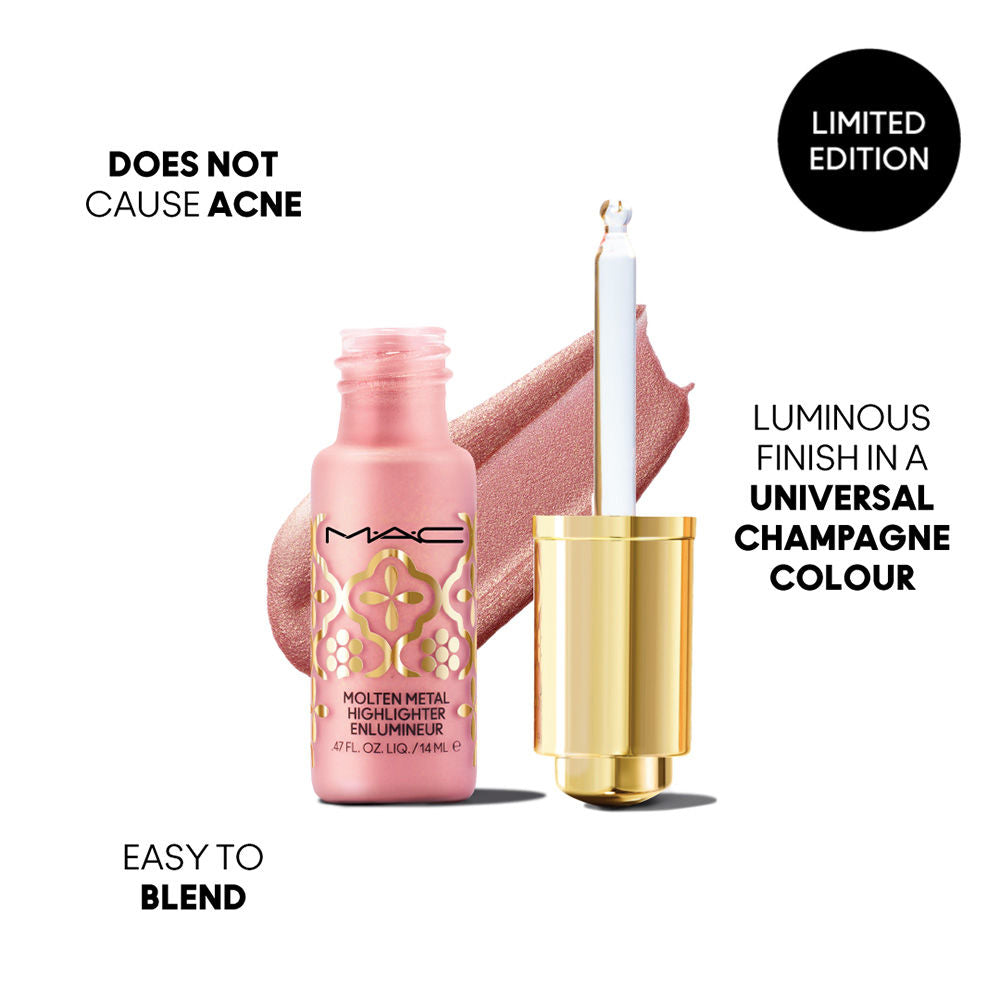 M.A.C Molten Metal Highlighter - Bling-A-Ling! (Embroidered Opulence Collection), 14ml Buy at Indicrest