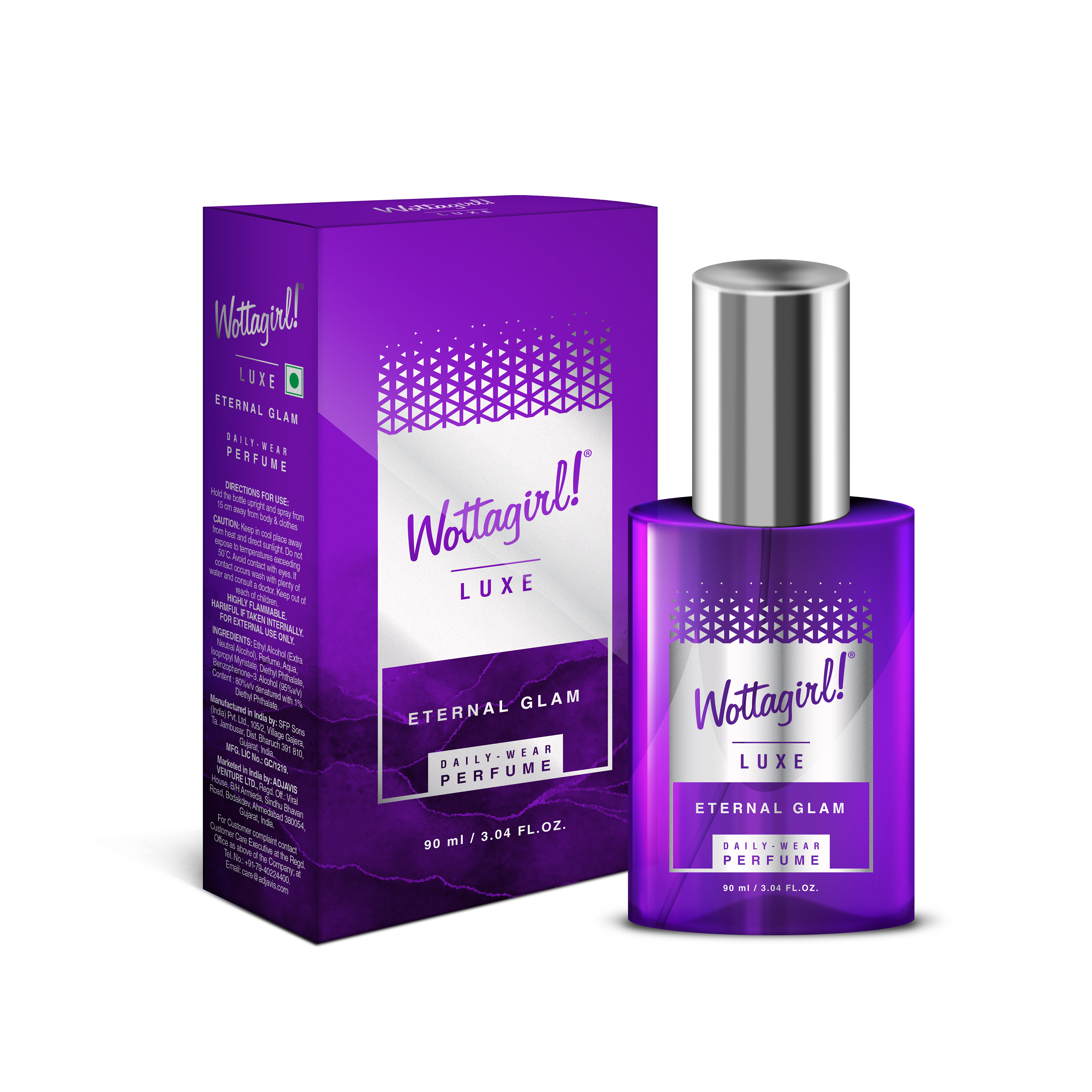 Wottagirl ETERNAL GLAM, 90ml - Image 3 - Buy from Indicrest