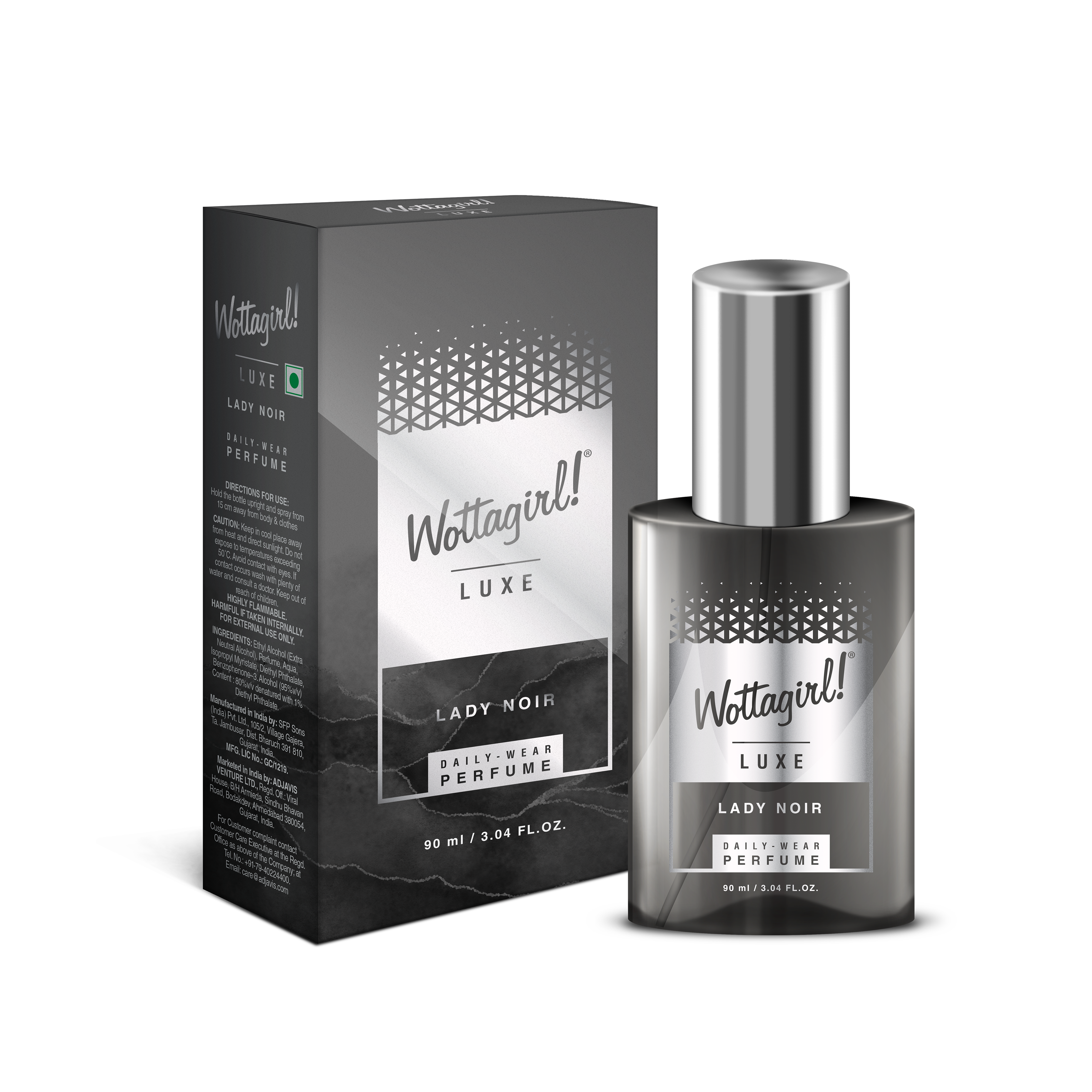 Wottagirl LADY NOIR, 90ml - Image 3 - Buy from Indicrest