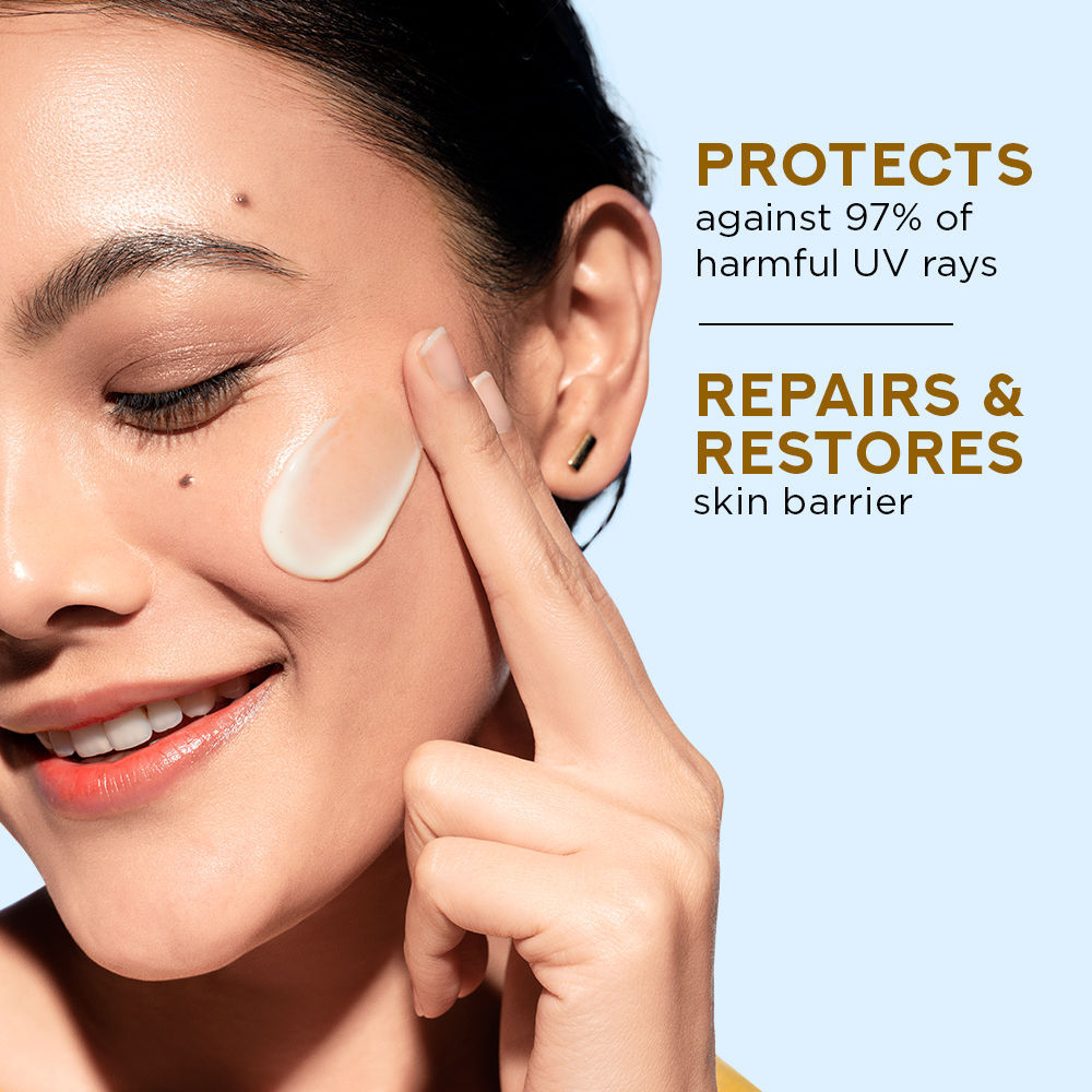 Pond’s Sun Miracle SPF 50 PA+++ Crème Gel Sunscreen - Protect & Hydrate, With Hyaluronic Acid, 50g Buy at Indicrest Image 5