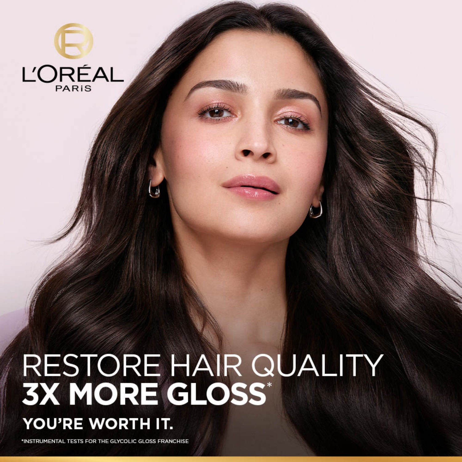 L'Oreal Paris Glycolic Gloss 2-Step Haircare Regime For Dull & Porous Hair Shampoo, 1000ml + Conditioner, 175 Combo, 2 pieces Buy at Indicrest Image 2