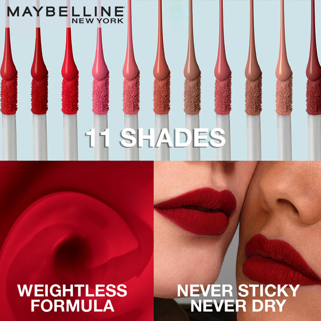 Maybelline New York Lash & Lip Combo - Mattes & Curls 3 Buy at Indicrest Image 6