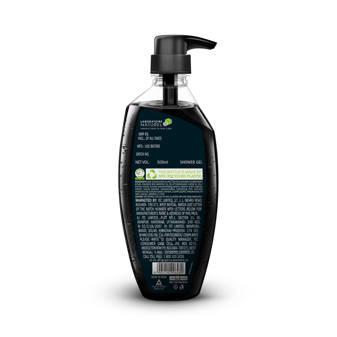 Fiama Men’s Shower Gel Deep Clean, Body Wash with Charcoal & Grapefruit for Refreshed Skin, 500ml Buy at Indicrest Image 8