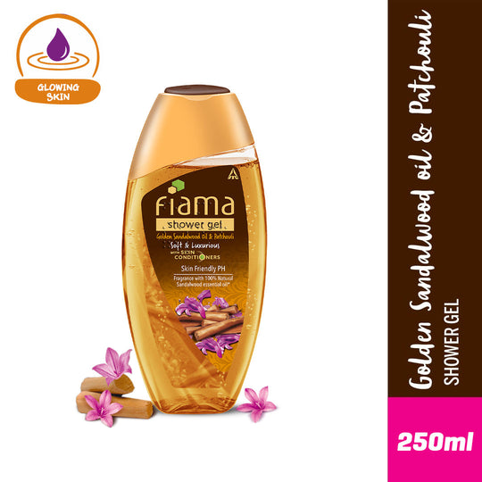 Fiama Golden Sandalwood Oil And Patchouli Shower Gel, 250ml Buy at Indicrest