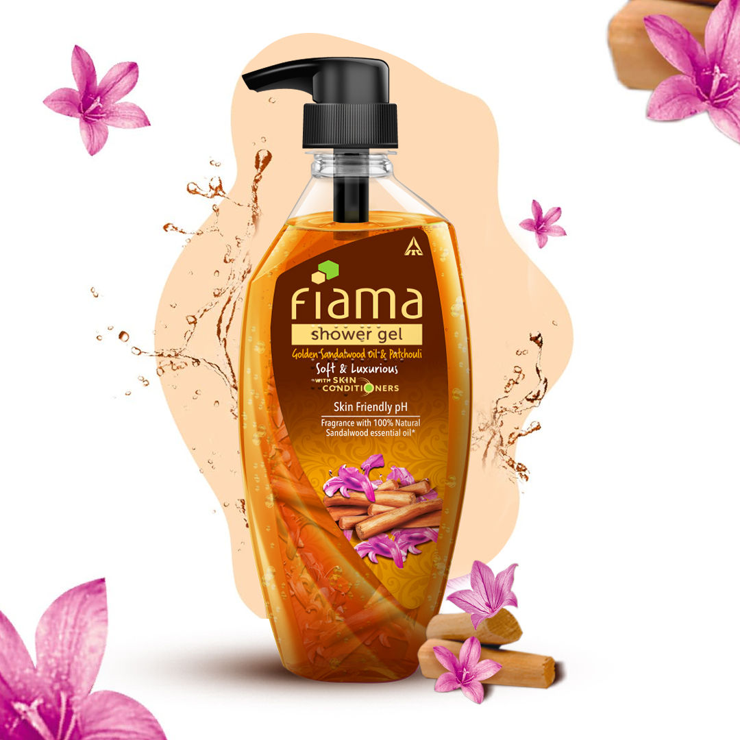 Fiama Golden Sandalwood Oil And Patchouli Shower Gel, 450ml Buy at Indicrest Image 3