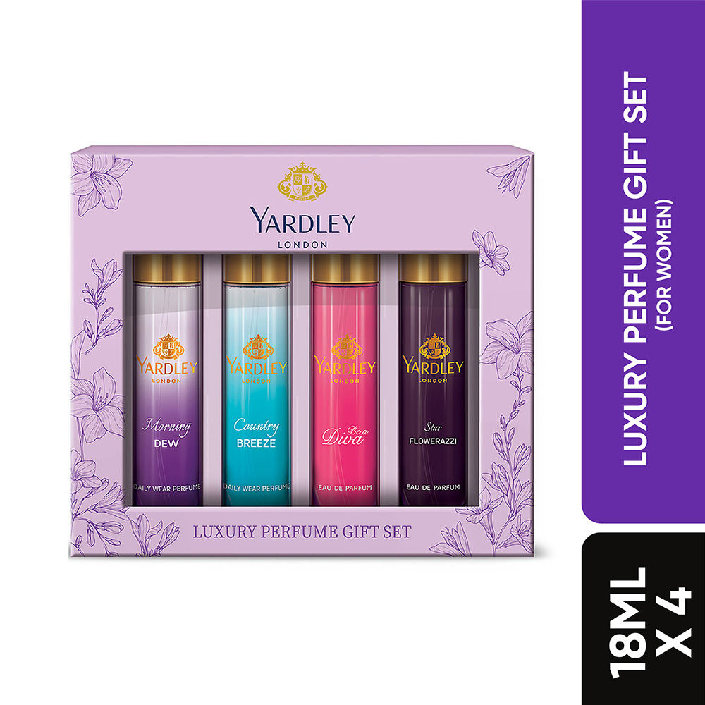 Yardley London Luxury Perfume Gift Set, 60ml Buy at Indicrest
