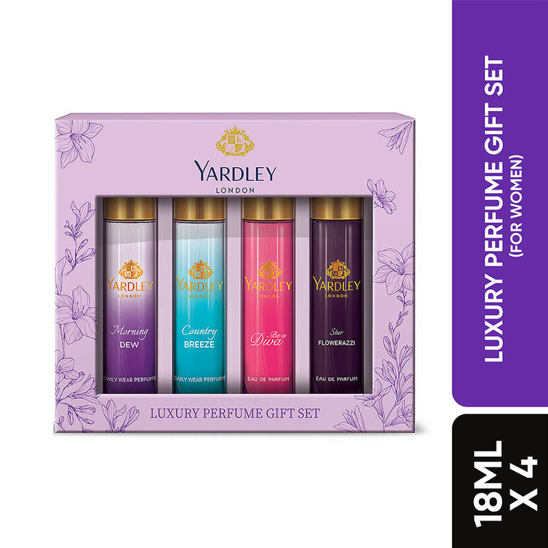 Yardley London Luxury Perfume Gift Set, 60ml Buy at Indicrest