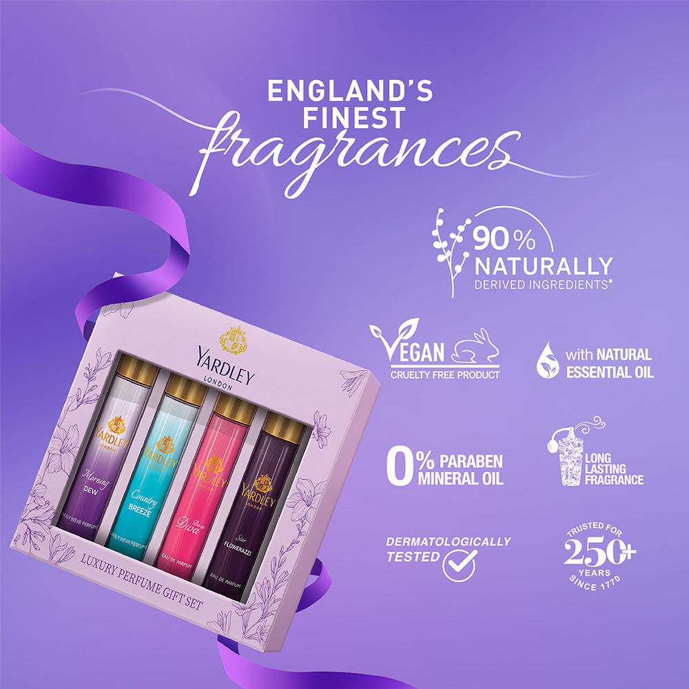 Yardley London Luxury Perfume Gift Set, 60ml Buy at Indicrest Image 6