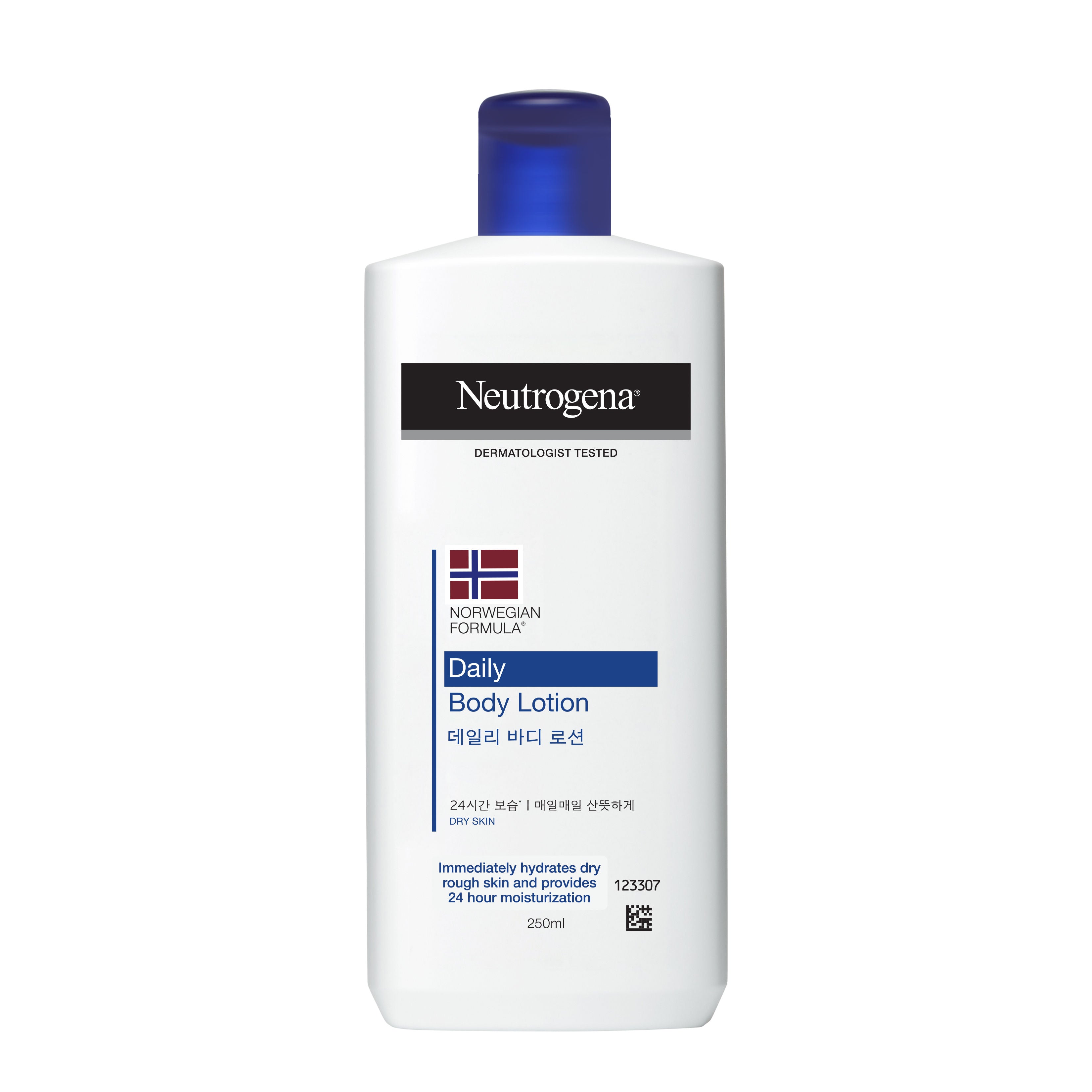 Neutrogena Norwegian Formula Daily Moisturizing Body Lotion for Dry Skin, 250ml