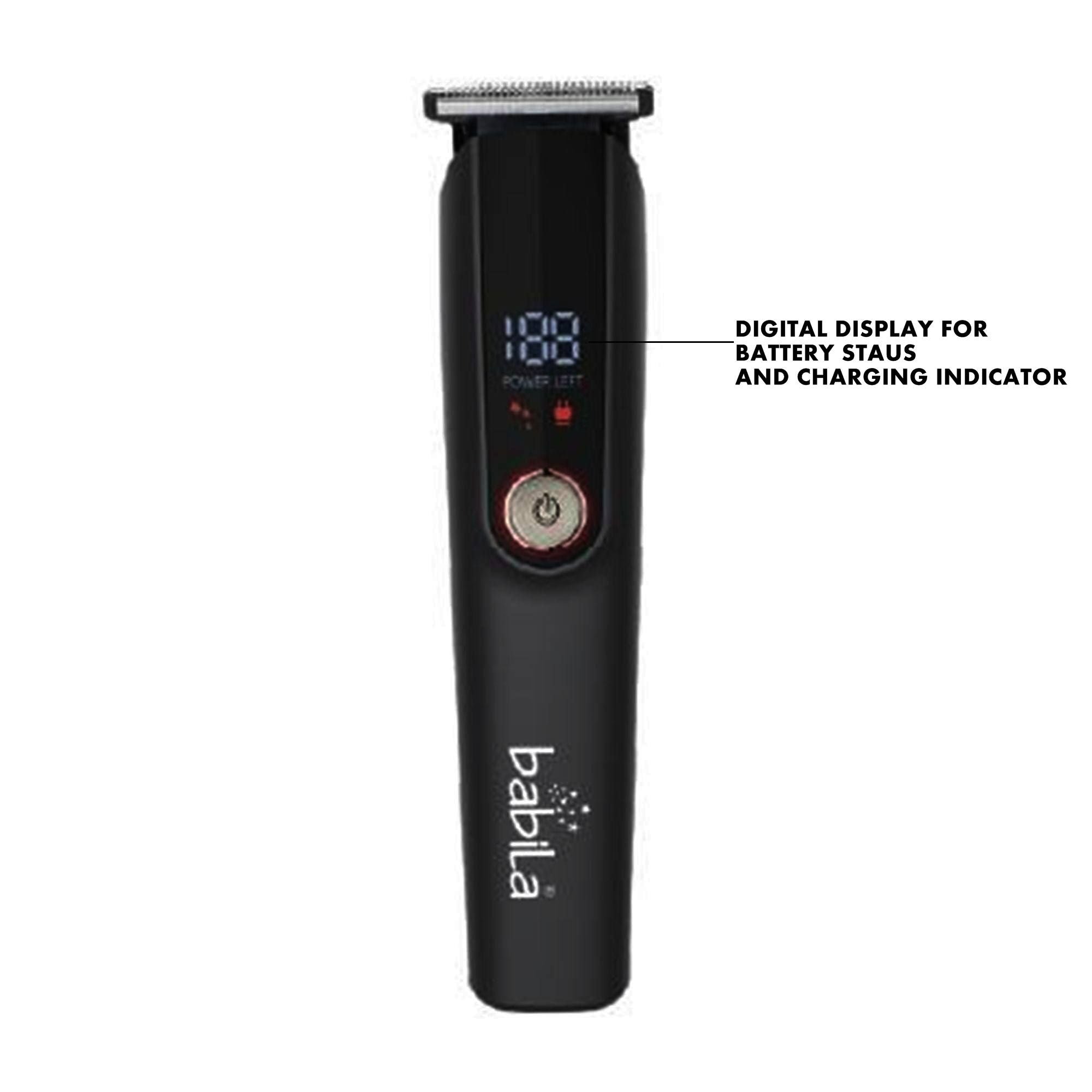 Babila Deluxe Beard Trimmer With Digital Display, 190g Buy at Indicrest