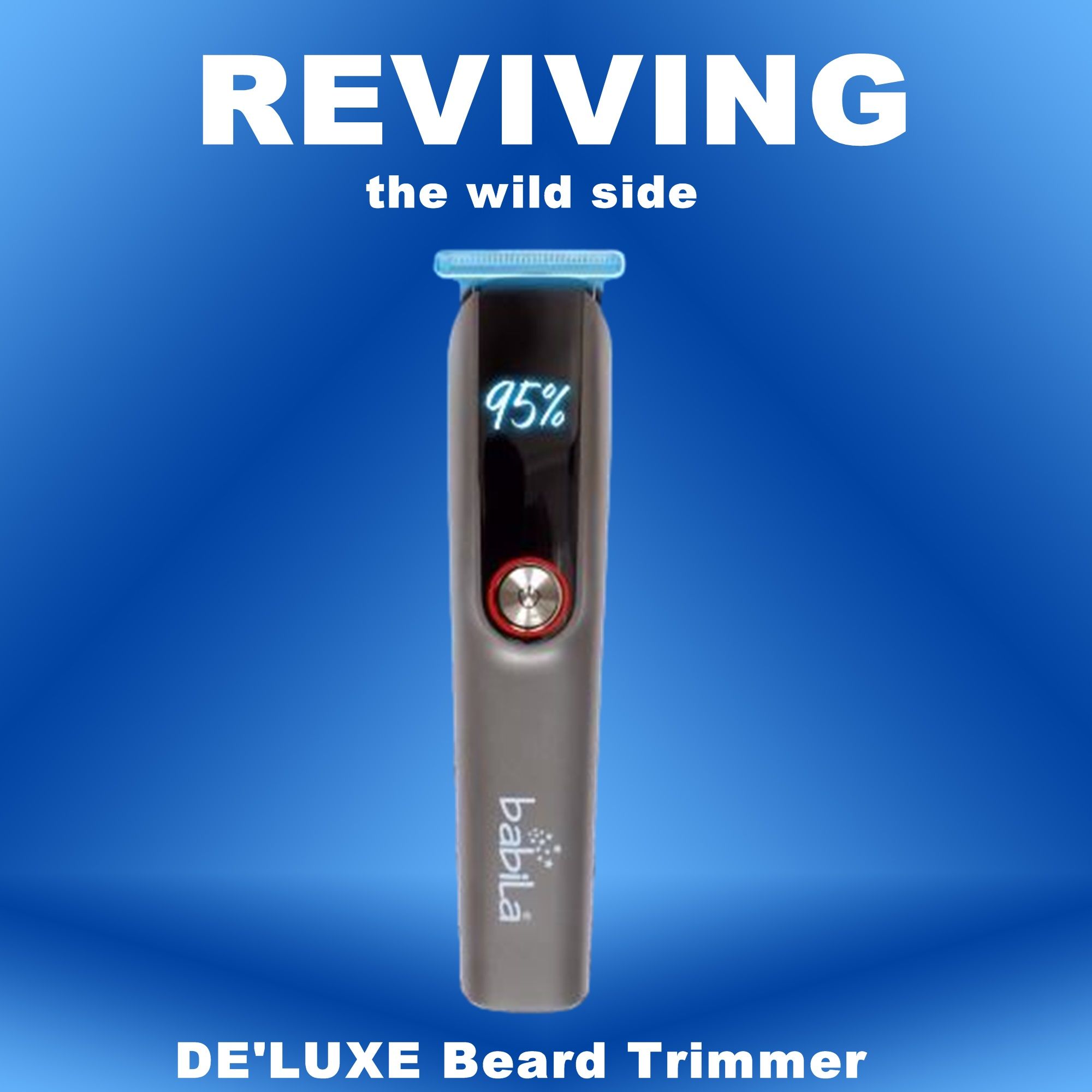 Babila Deluxe Beard Trimmer With Digital Display, 190g Buy at Indicrest Image 7
