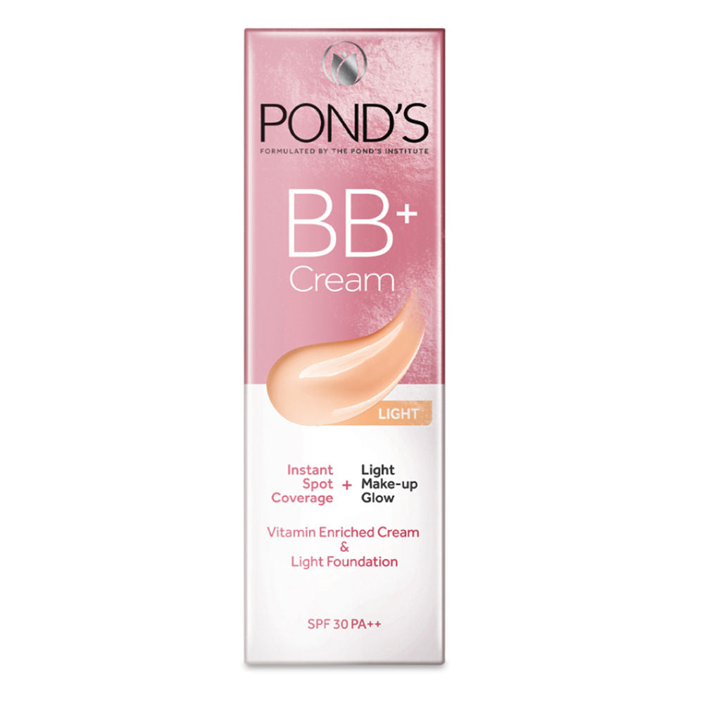 Pond’s Bb+ Cream Ivory Lightweight Foundation Cream with Vitamin Enriched Cream SPF 30 PA++, 18g Buy at Indicrest