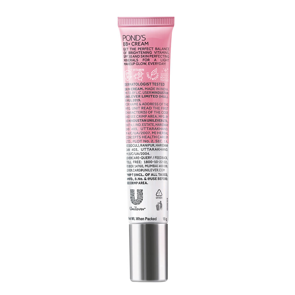 Pond’s Bb+ Cream Ivory Lightweight Foundation Cream with Vitamin Enriched Cream SPF 30 PA++, 18g Buy at Indicrest Image 4