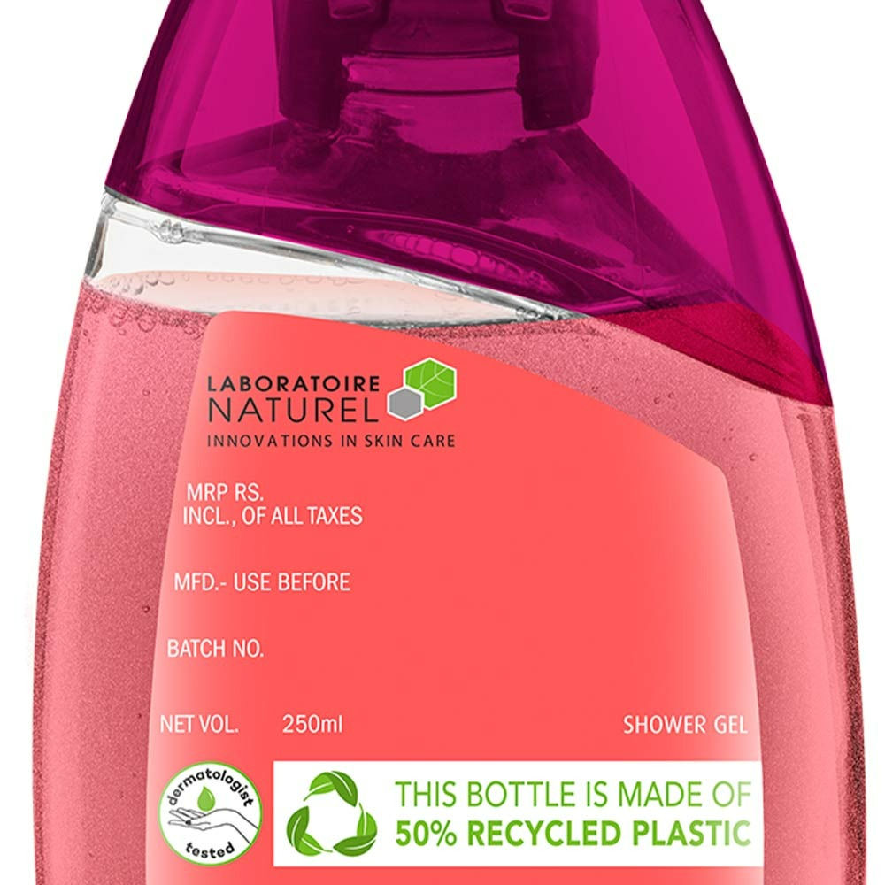 Fiama Happy Naturals Shower Gel,Plum Blossom & Ylang Bodywash, 97% Natural for Sensitive Skin, 250ml Buy at Indicrest Image 6