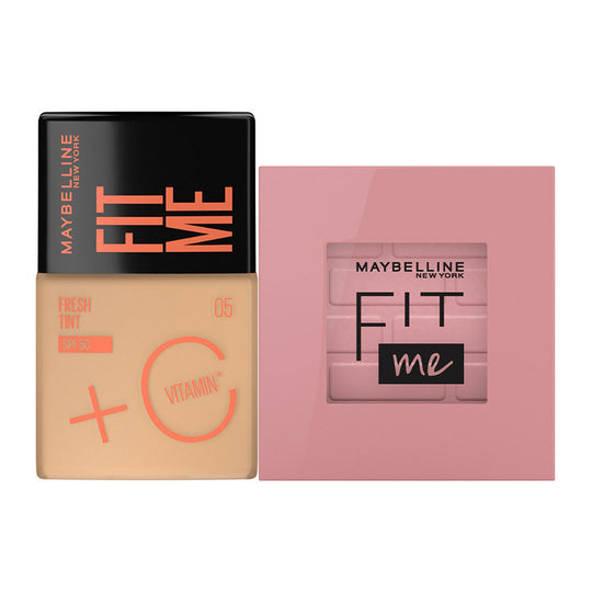 Maybelline New York Blush & Tint Look-Fit Me Mono Blush 40 Proud + Tint Shade 05 Combo, 2 pieces Buy at Indicrest
