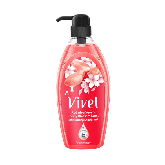 Vivel Red Aloe Vera & Cherry Blossom Scent Moisturizing Shower Gel, 895ml Buy at Indicrest