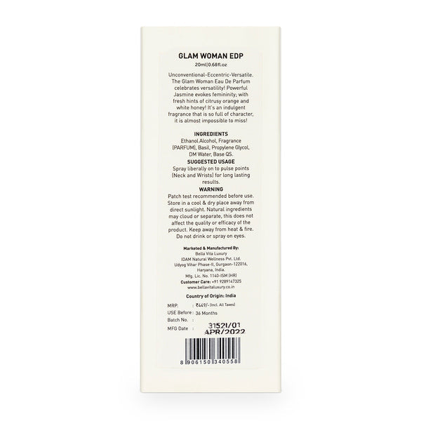 GLAM Woman - 20ml - Image 9 - Indicrest