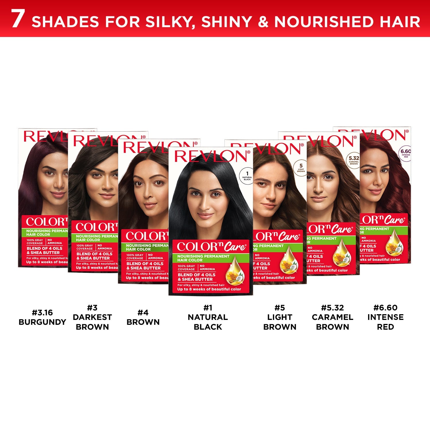 Revlon Color N Care Hair Color, 3.16 Burgundy - Image 66 - Buy from Indicrest