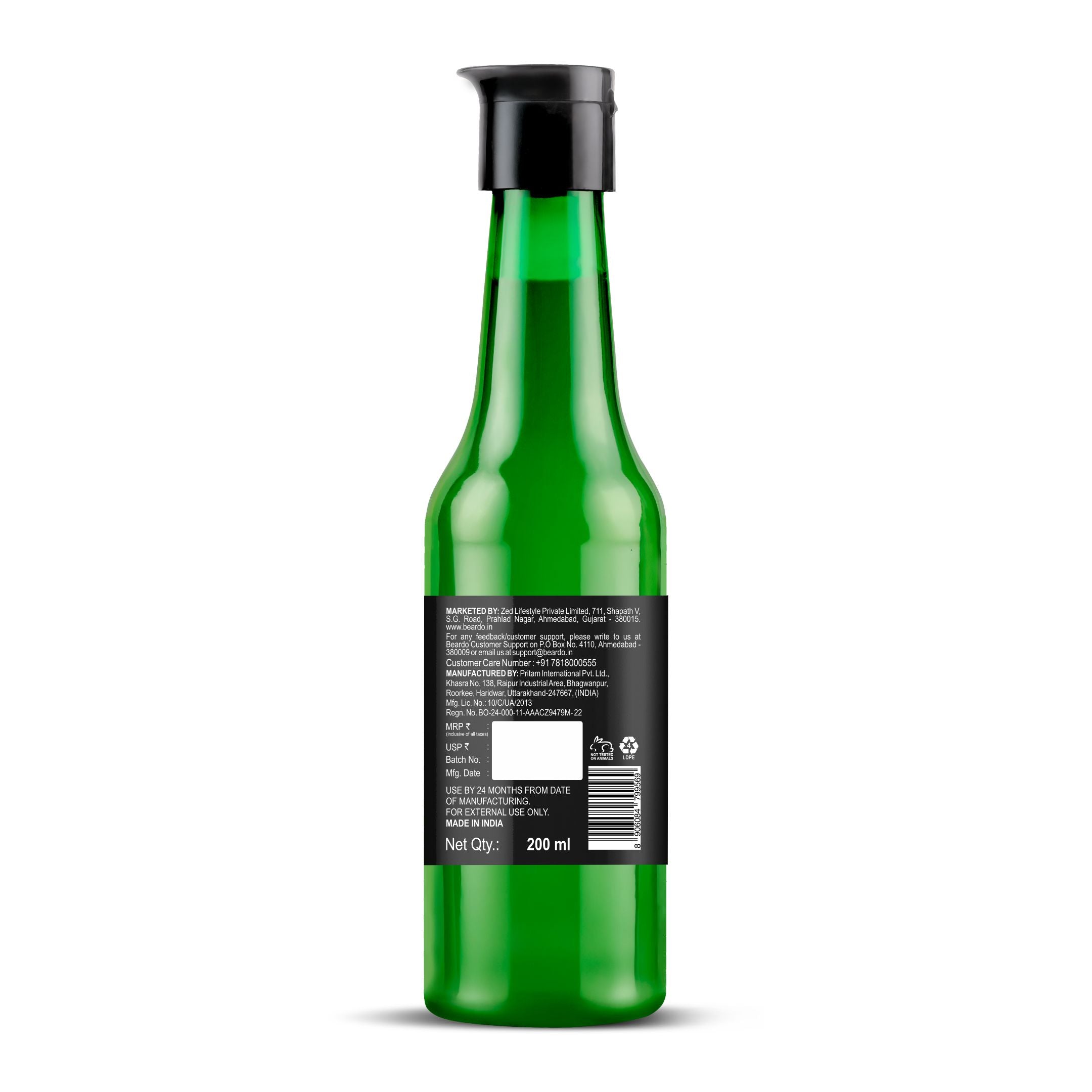 Beardo Beer Shampoo, 200ml - Image 9 - Buy from Indicrest