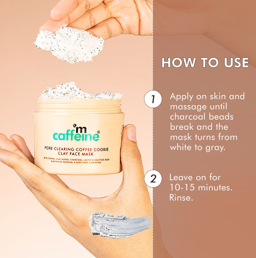 Mcaffeine Pore Cleanse Coffee Cookie Detan Face Mask, 100g - Image 9 - Buy from Indicrest