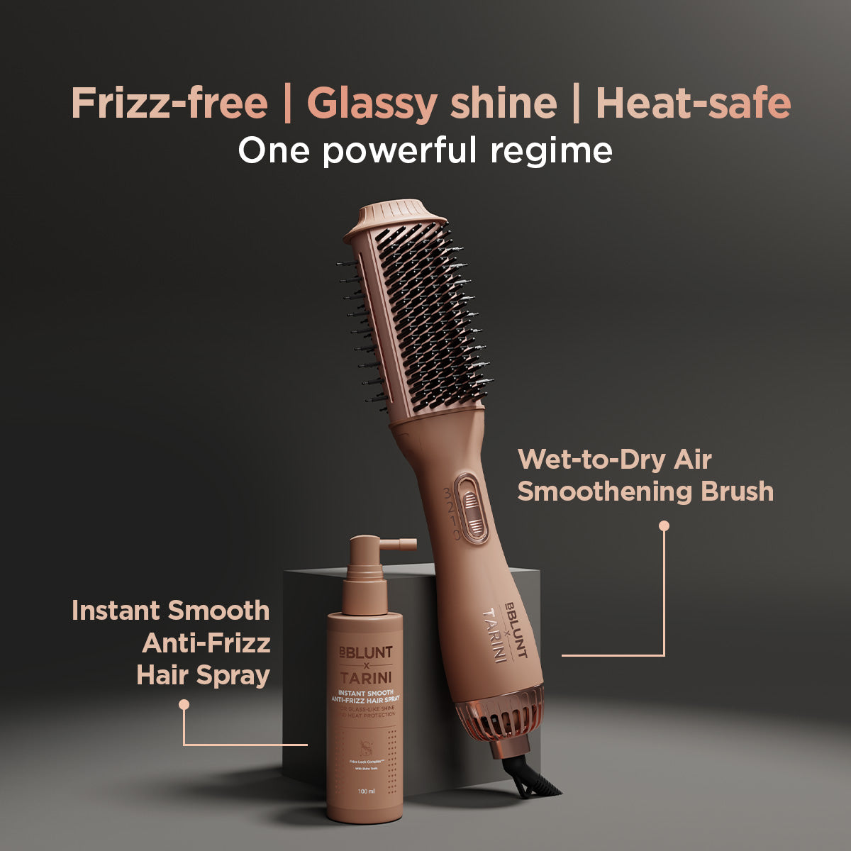 Bblunt Wettodry Air Smoothening Brush, 850w - Image 9 - Buy from Indicrest