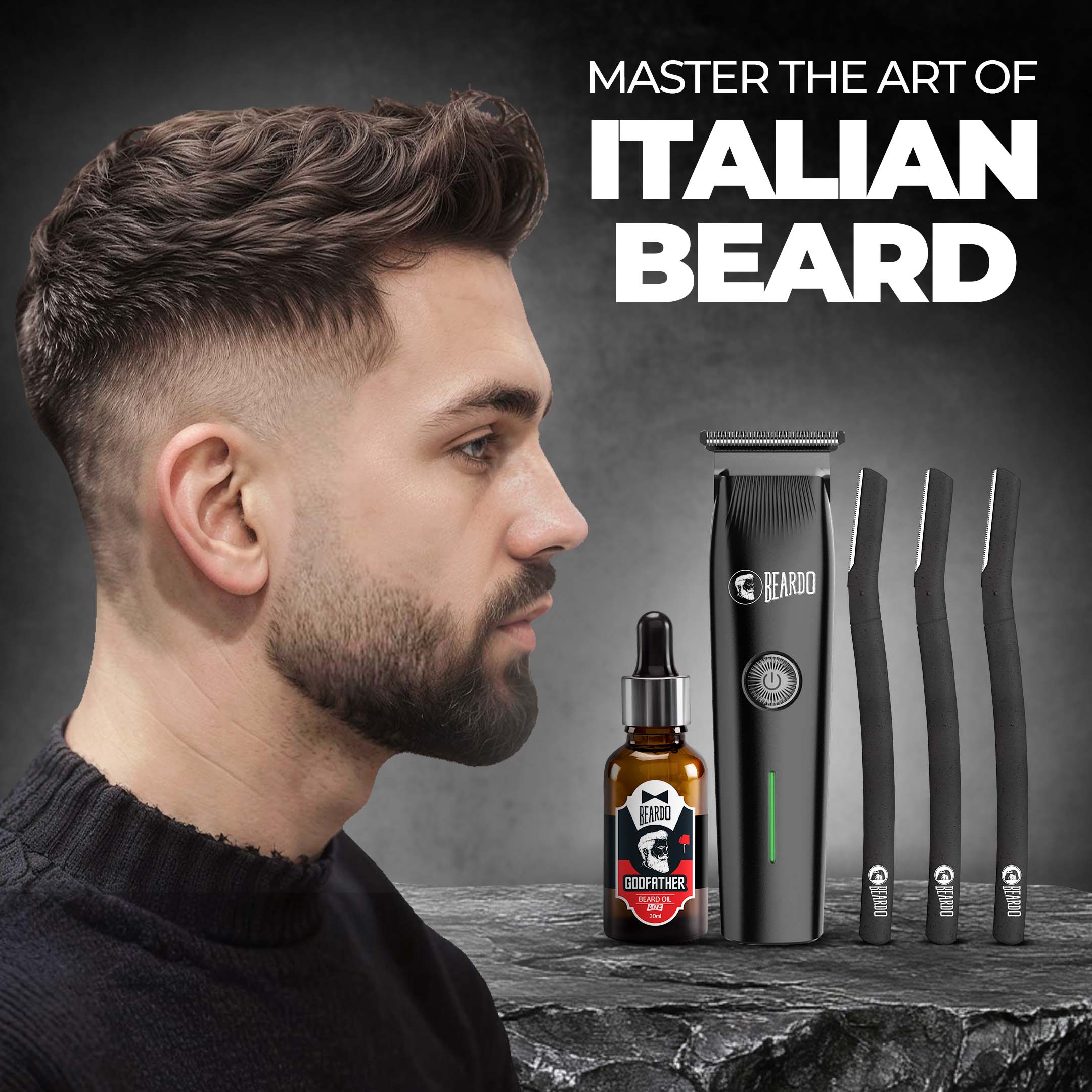 Beardo Italian Beard Combo - Image 9 - Buy from Indicrest