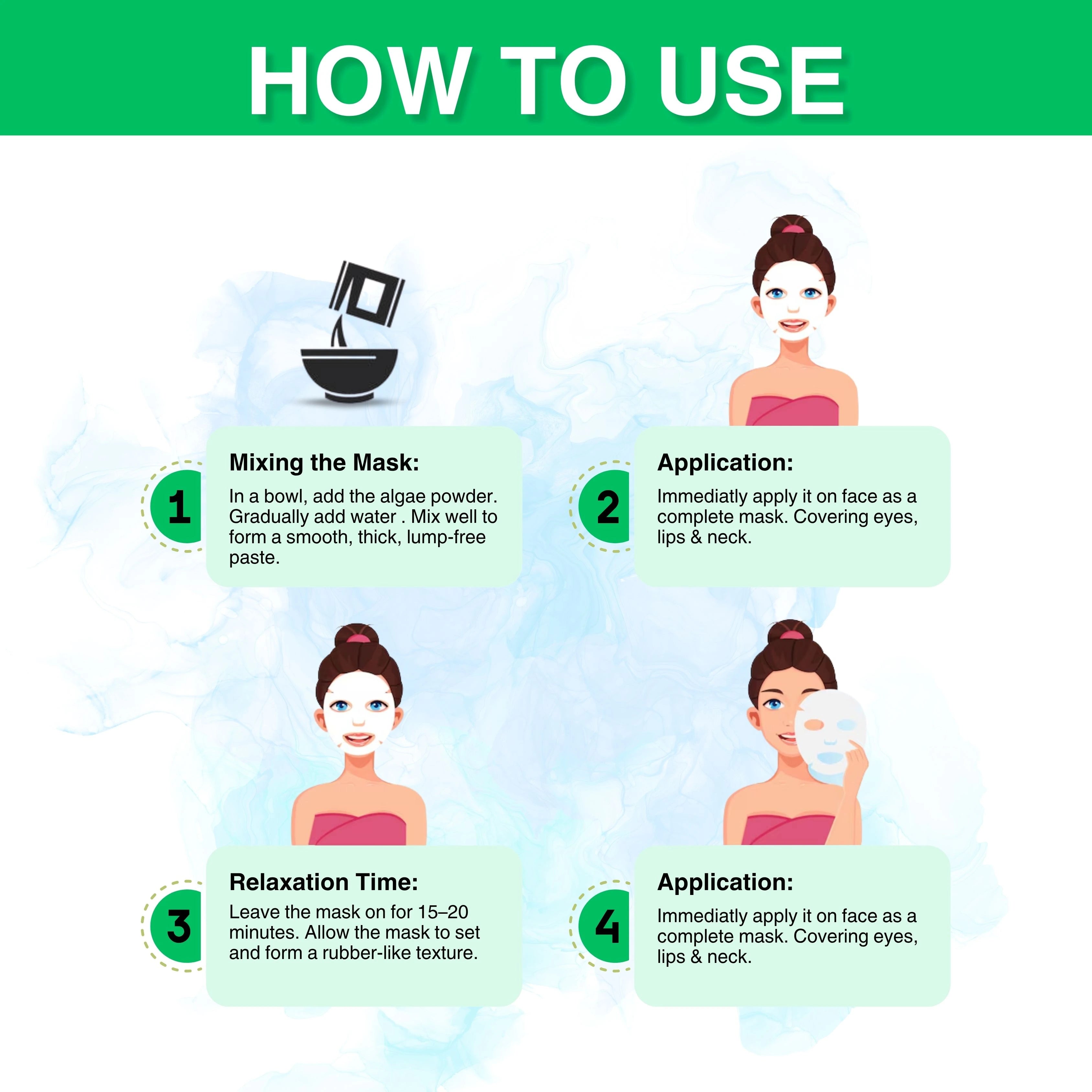 fyc-professional-moringa-algae-peeloff-mask-pack-of-2x30g - Image 3 - Buy from Indicrest