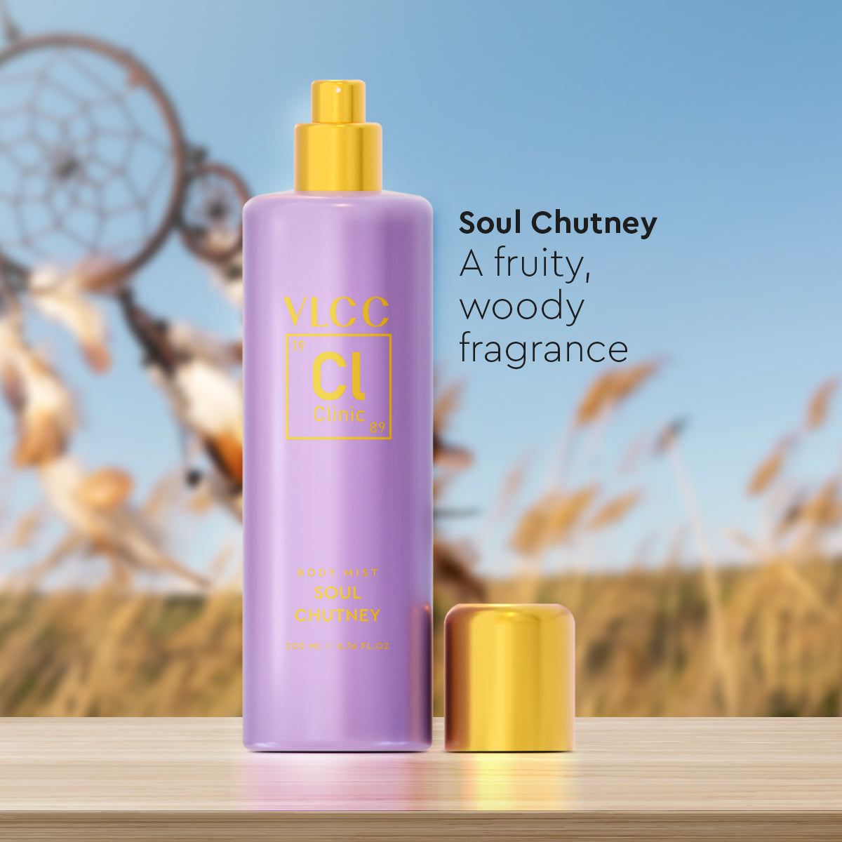 VLCC Body Mist - Soul Chutney - 200 ml - Image 9 - Buy from Indicrest