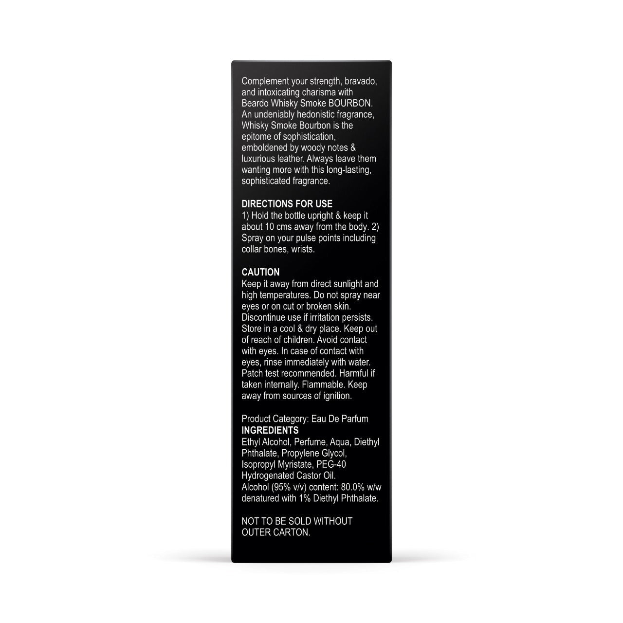 Beardo Whisky Smoke Bourbon Perfume EDP, 100ml - Image 9 - Buy from Indicrest