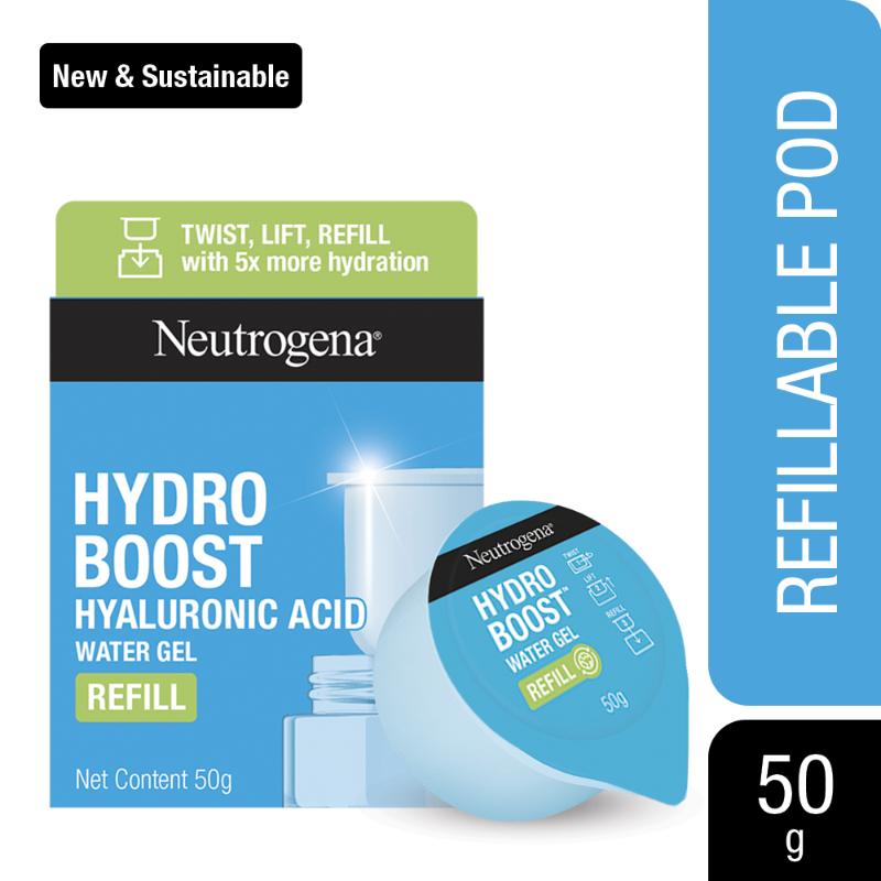 Neutrogena Hydro Boost Hyaluronic Acid Water Gel Face Moisturizer Refill For Normal, Dry & Oily Skin, 50g