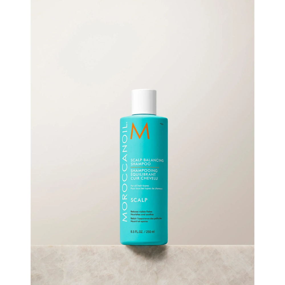 Moroccanoil Scalp Balancing Shampoo | Niacinamide+Salicylic Acid | Hydrates & Reduces Soothe Flakes, 250ml