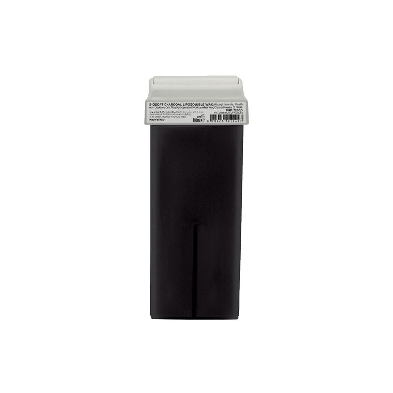 Biosoft Charcoal Cream Refill Roll On Wax, 1 piece Buy at Indicrest Image 2