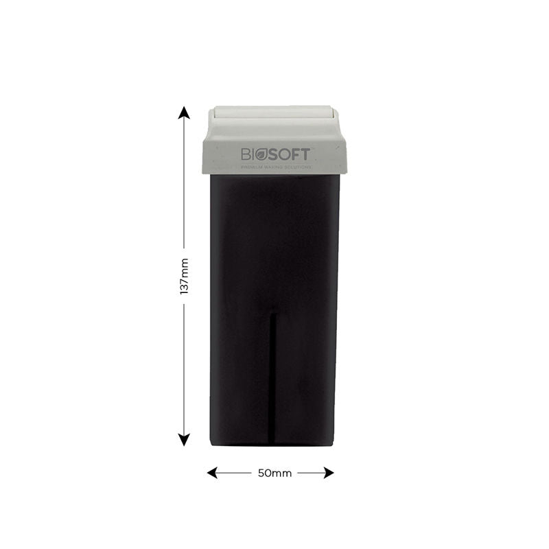 Biosoft Charcoal Cream Refill Roll On Wax, 1 piece Buy at Indicrest Image 3
