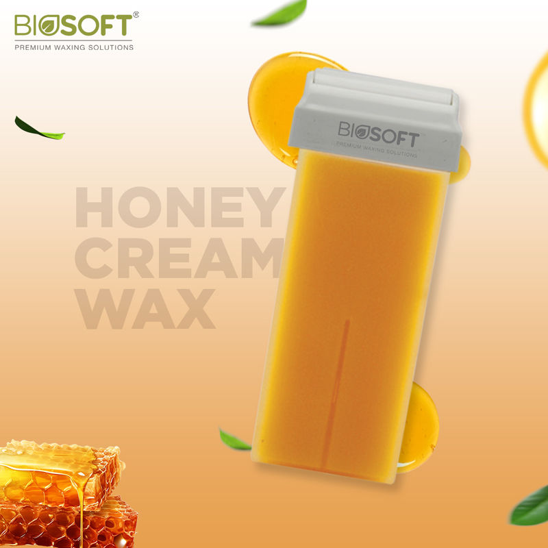 Biosoft Honey Cream Wax Cartridge, 1 piece Buy at Indicrest Image 4