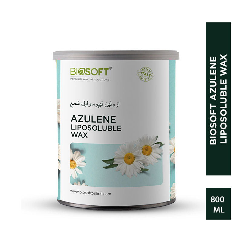 Biosoft Azulene Cream Wax Liposoluble Wax, 800g Buy at Indicrest