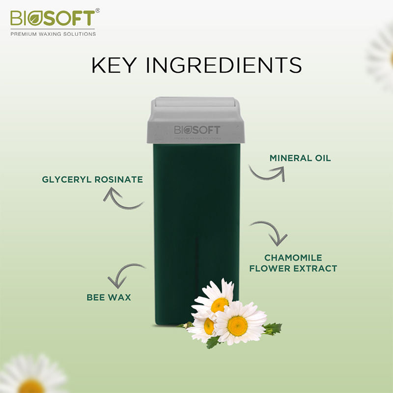 Biosoft Azulene Cream Wax Cartridge, 100g Buy at Indicrest Image 6