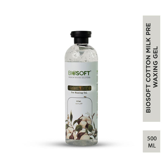 Biosoft Cotton Milk Pre Waxing Gel, 500ml Buy at Indicrest