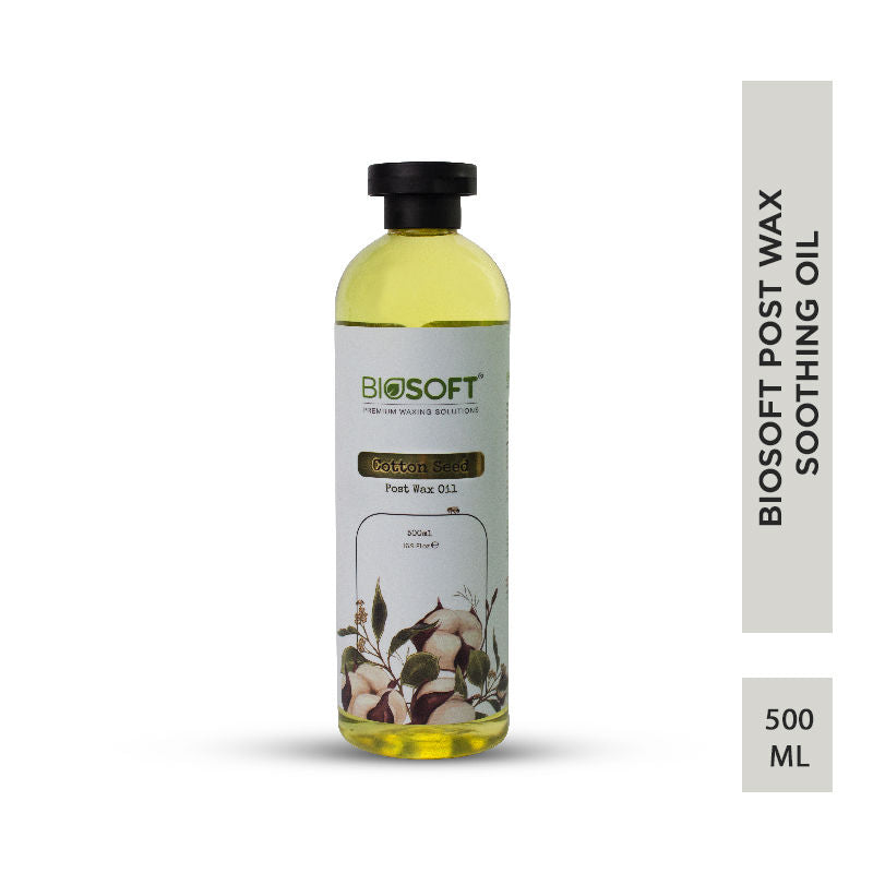 Biosoft Cotton Seed Oil Post Waxing Gel, 500ml Buy at Indicrest